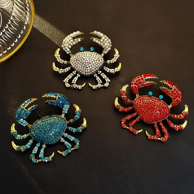 Embroidery Fish - Модные броши в виде краба со