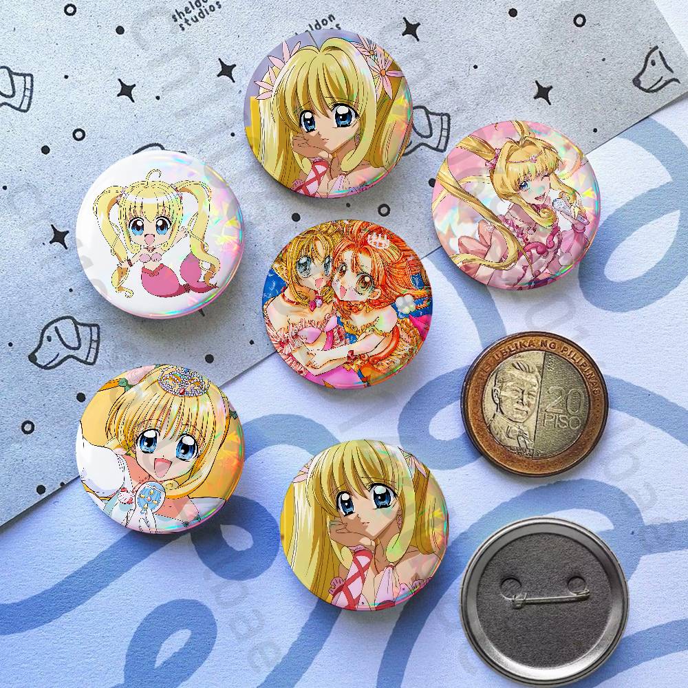 Embroidery Fish - Значки-броши M-Mermaid Melody Pichi Pitch 25