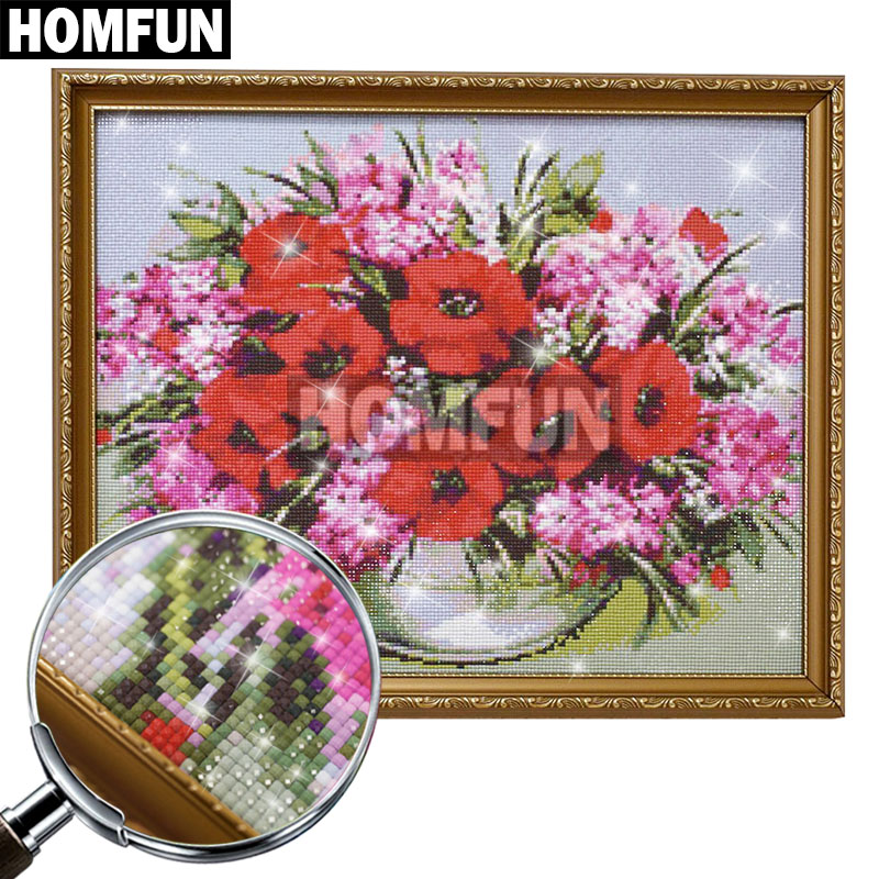 Алмазная живопись HOMFUN A0164 – обзор и цена Embroidery Fish