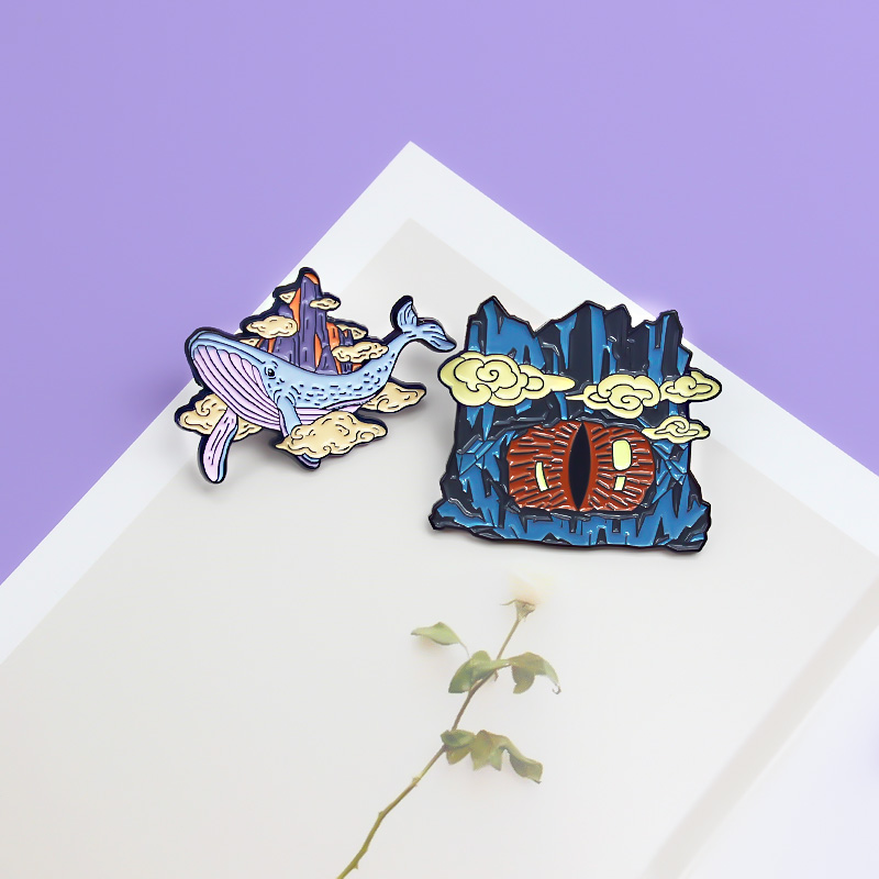 Эмалированная булавка с изобра – обзор и цена Embroidery Fish