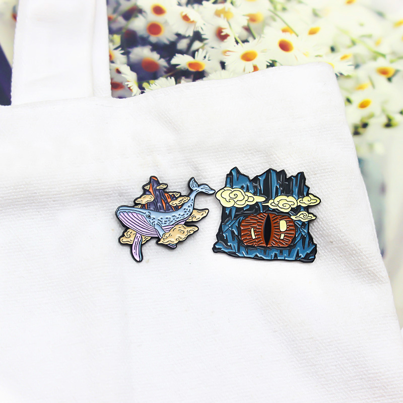 Эмалированная булавка с изобра – обзор и цена Embroidery Fish