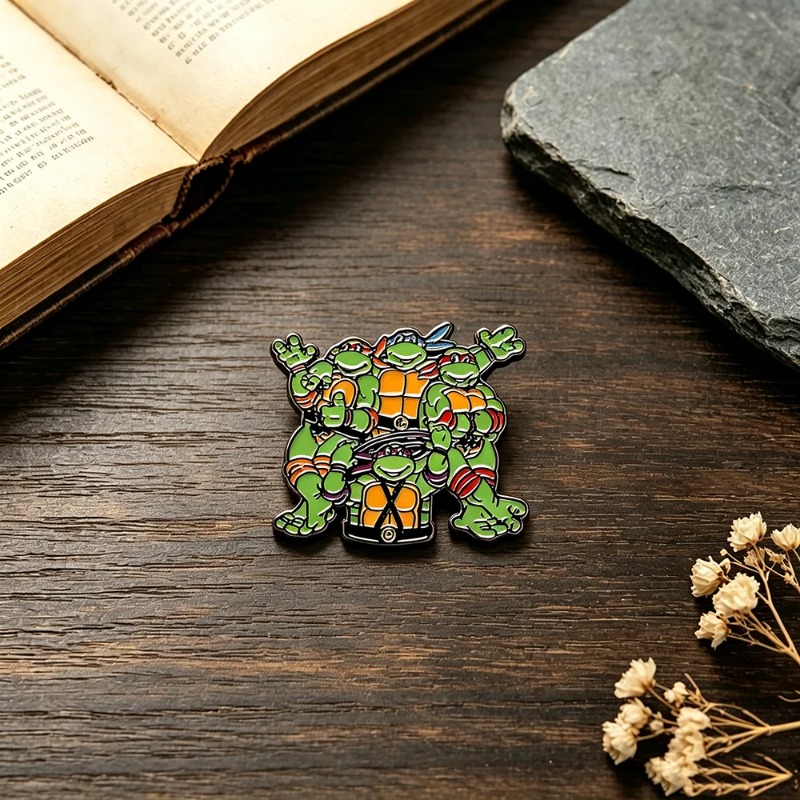 Эмалевая брошь-значок с изобра – обзор и цена Embroidery Fish