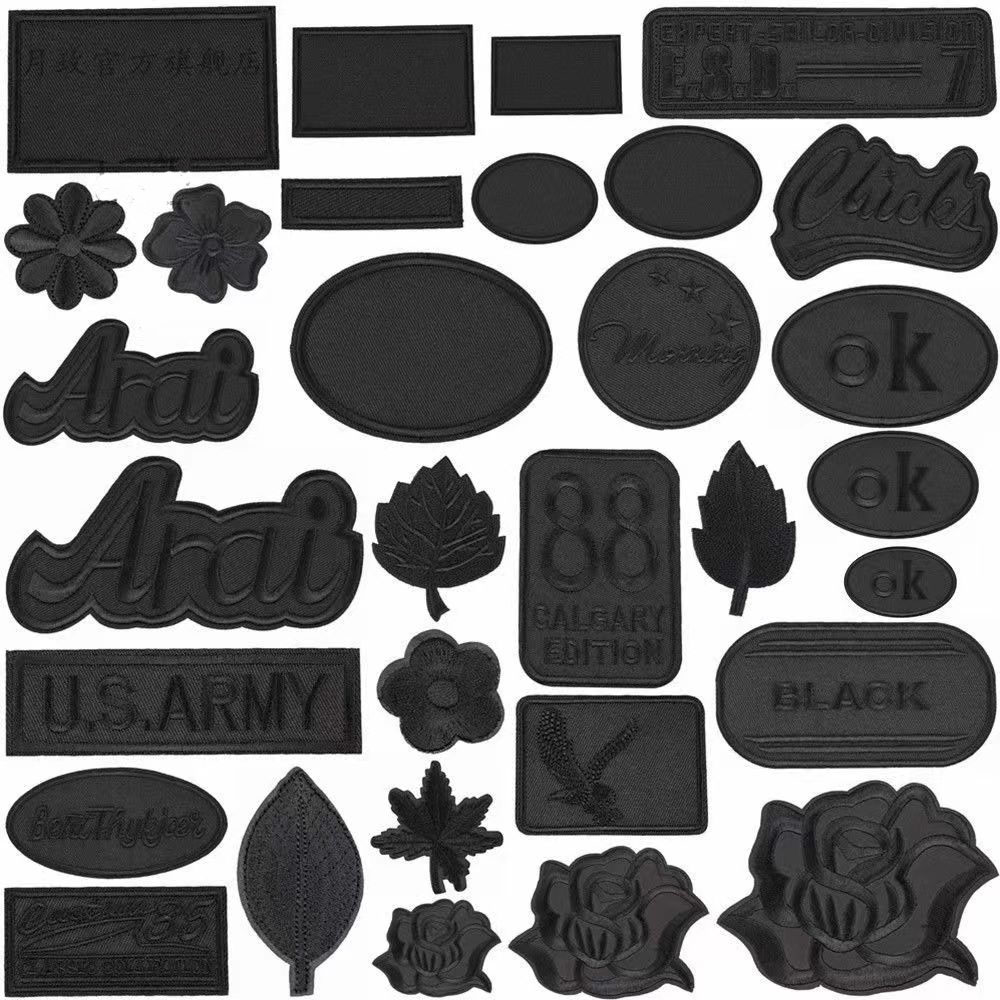 10 шт., черная бабочка, железн – обзор и цена Embroidery On Black Shirt