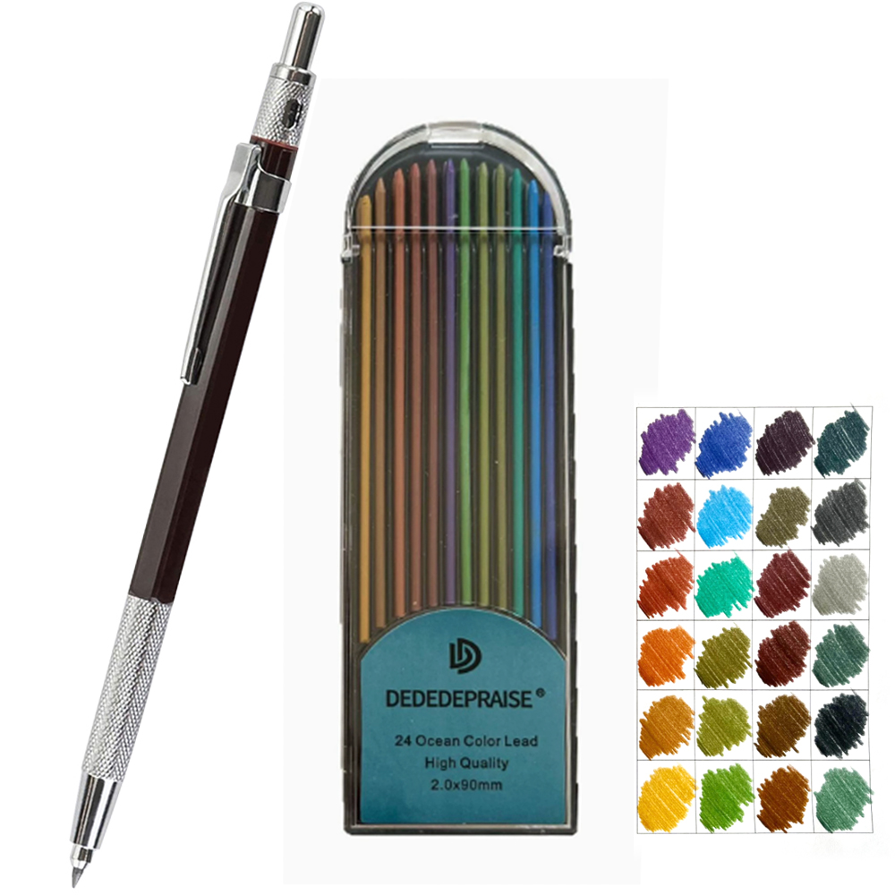 Набор механических карандашей  – обзор и цена Staedtler Pencil Lumocolor