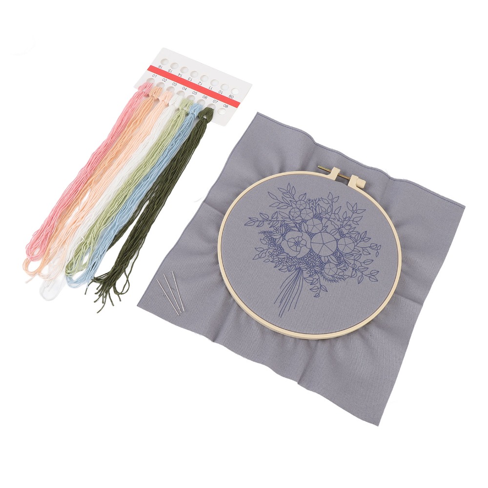 Набор для вышивания с 3D-дизай – обзор и цена Embroidery Design Patterns Flowers