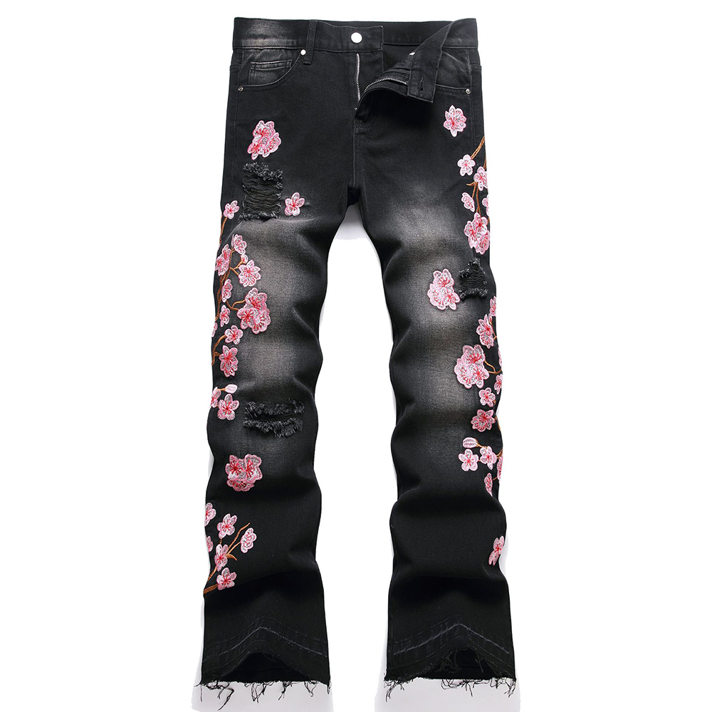 Мужские джинсовые джинсы с выш – обзор и цена Embroidery Jeans Sakura