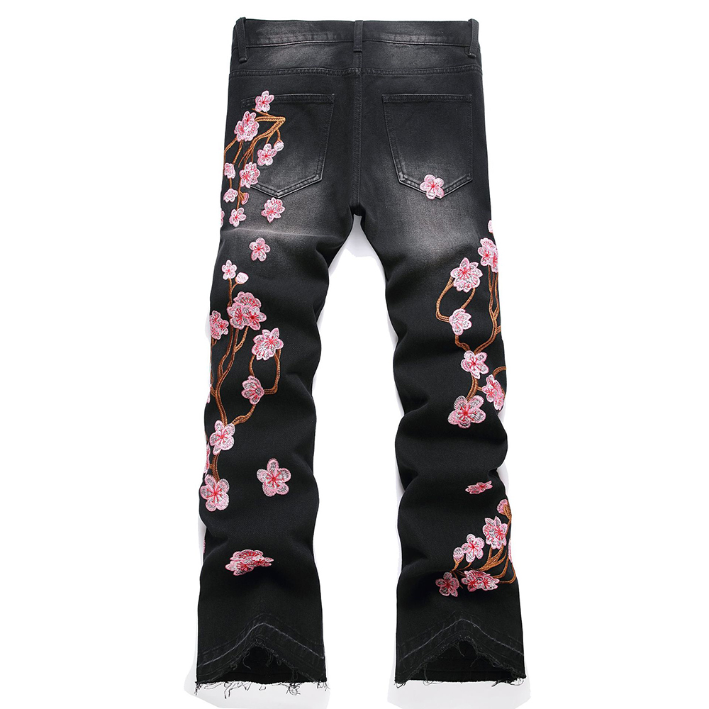Мужские джинсовые джинсы с выш – обзор и цена Embroidery Jeans Sakura
