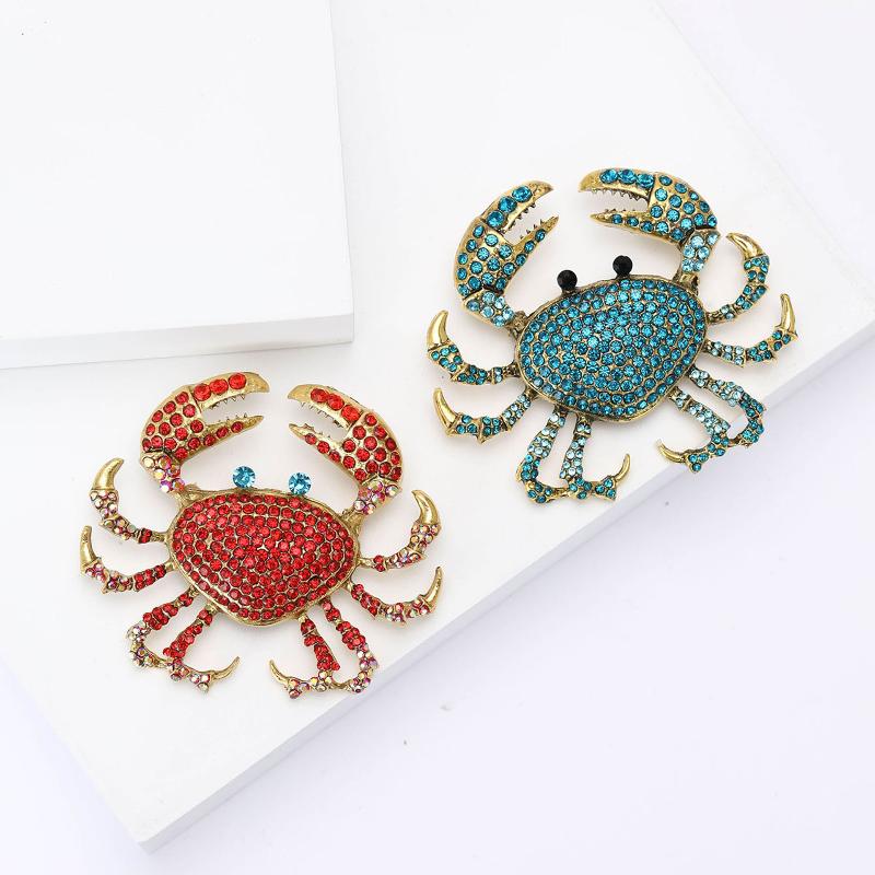Модные броши в виде краба со с – обзор и цена Embroidery Fish