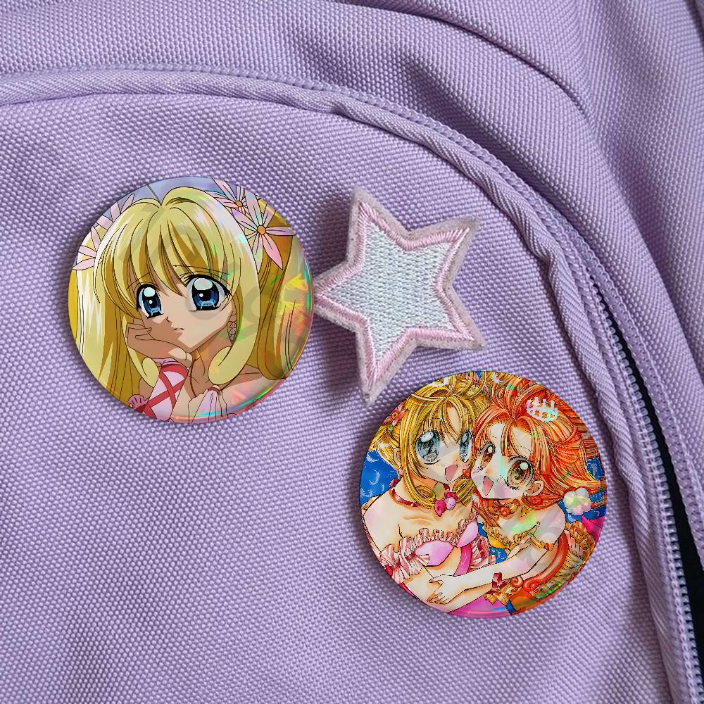 Значки-броши M-Mermaid Melody  – обзор и цена Embroidery Fish